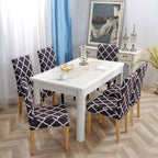 Universal Simple Stretch Chair Cover — Lake Blue