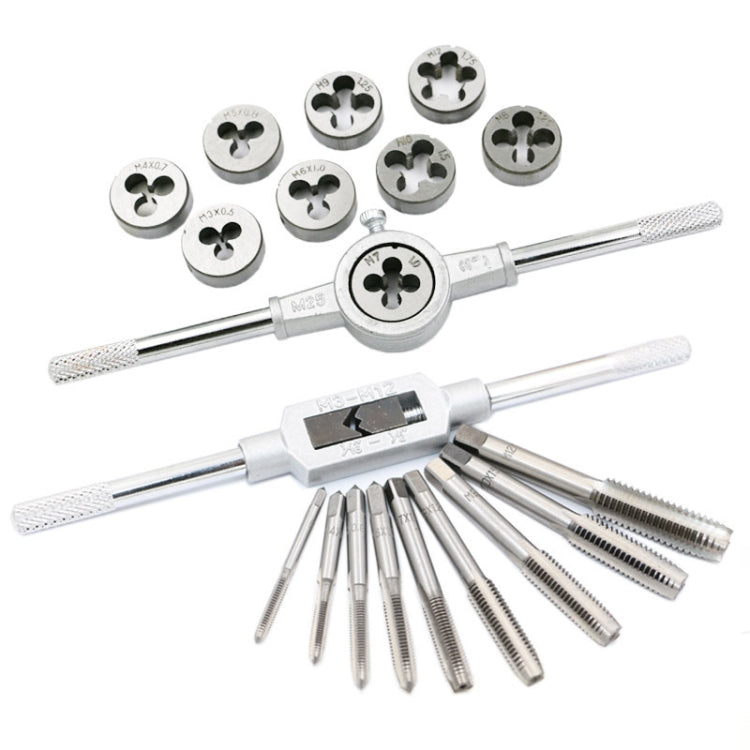 Hand Die Model Tap Tap Die Set Manual Tapping Drill Thread Hole — view 4