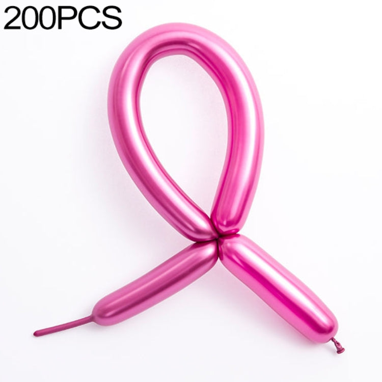 100pcs / Pack Thick 260 Metal Strip Magic Balloon Preparation Styling Holiday Party Decoration — view 10