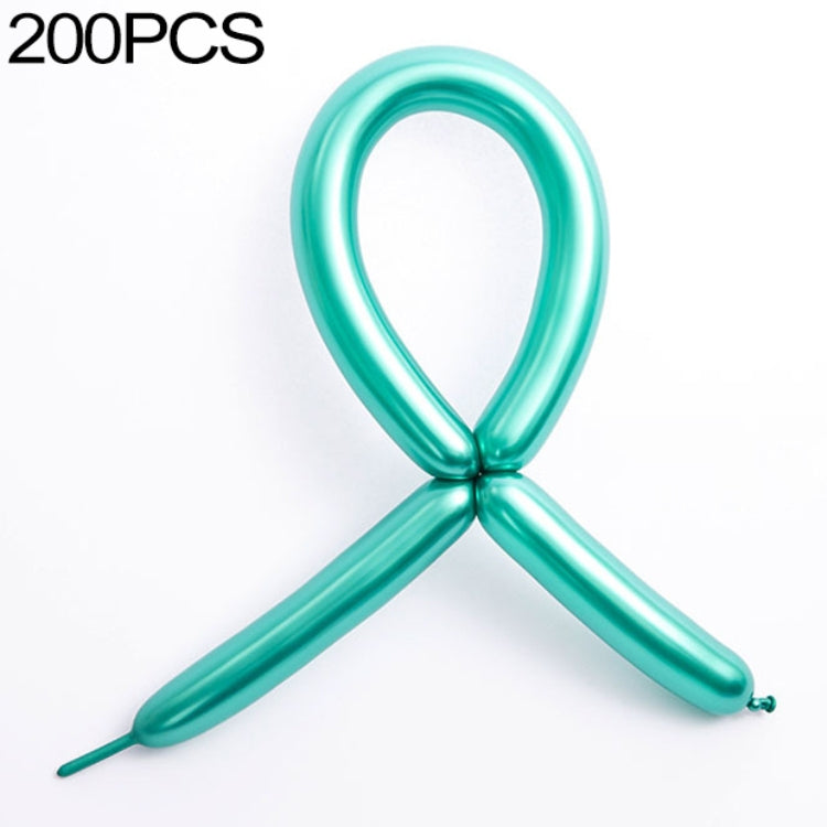 100pcs / Pack Thick 260 Metal Strip Magic Balloon Preparation Styling Holiday Party Decoration — view 11