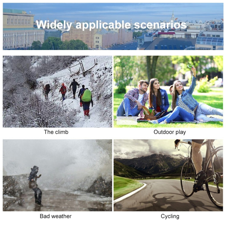 Adjustable Waterproof Dustproof Backpack Rain Cover Portable Ultralight Protective Cover — Green