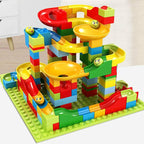 Creative Intelligence Educational Learning Toys DIY Small Particle Slide Building Blocks — 165 PCS