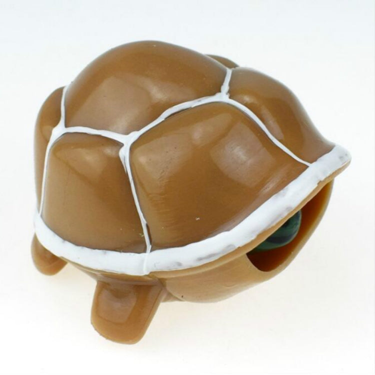 Telescopic Head Turtle Adult Decompression Funny Squeeze Vent Toy — Black