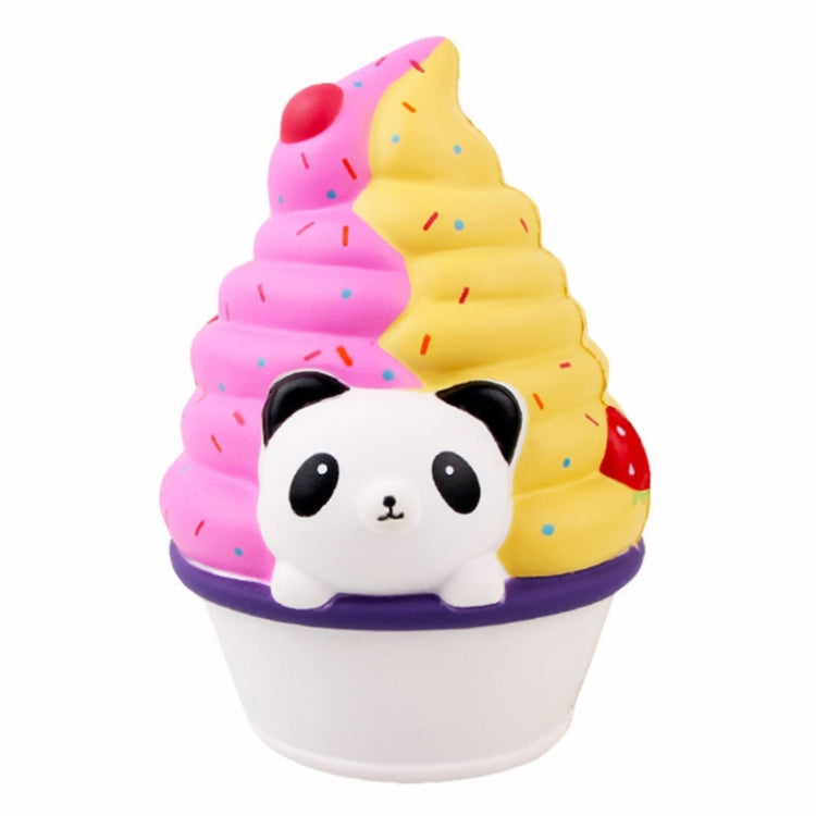 Slow Rebound Simulation Panda Ice Cream Decompression Vent Squeeze Toy Children Gifts — view 3