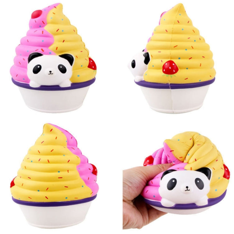 Slow Rebound Simulation Panda Ice Cream Decompression Vent Squeeze Toy Children Gifts — view 4