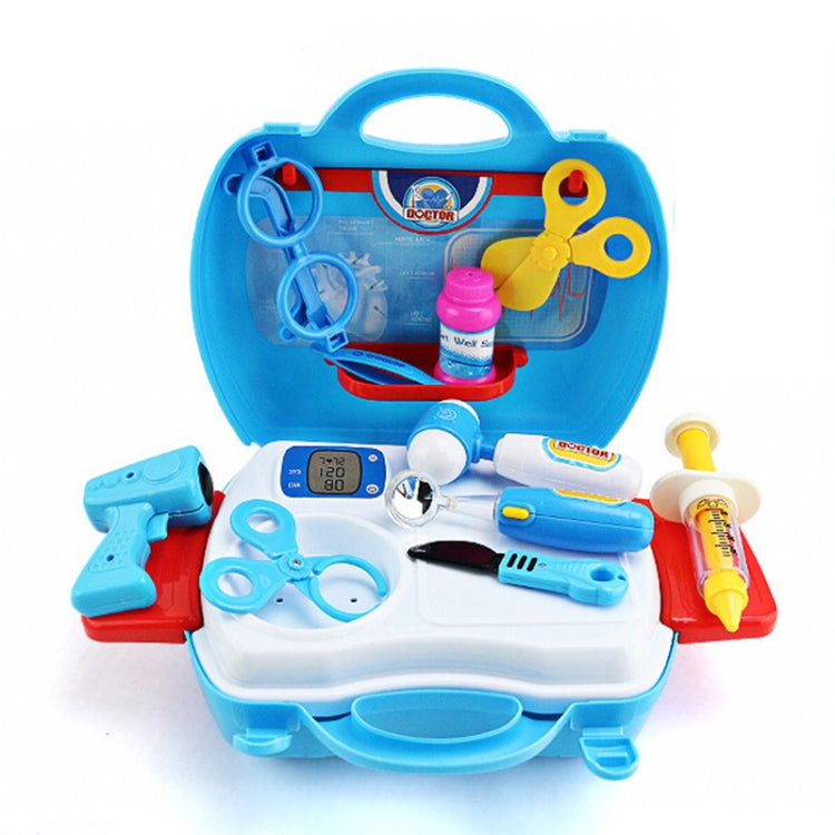 Children Simulation Kitchen Tableware Tool Set Cosmetics Pretend Play House Suitcase Toy — Tools