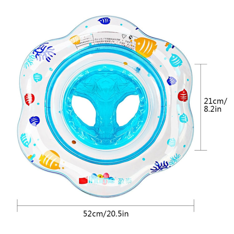 Intime PVC Infant Thick Double Underarm Swimming Ring Sitting Ring, Double Underarm Swimming Ring