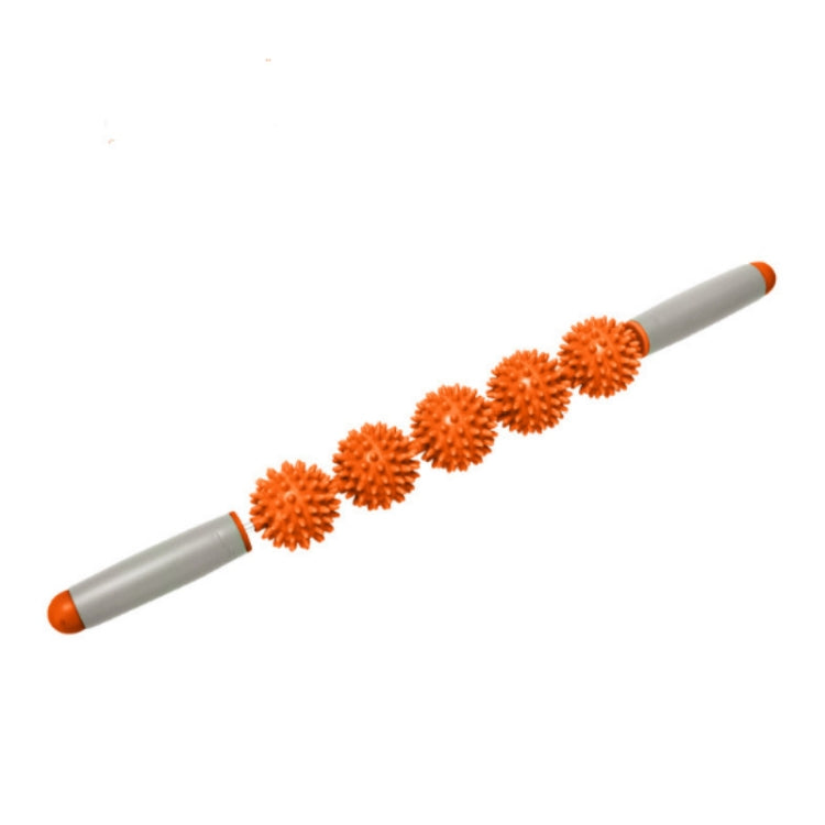 5 Ball Muscle Massage Relax Hedgehog Ball Yoga Stick Roller Stick — view 9