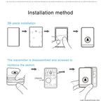 Villa Home Remote Doorbell 48 Classic Music Smart Wireless Doorbell, US Plug — view 7