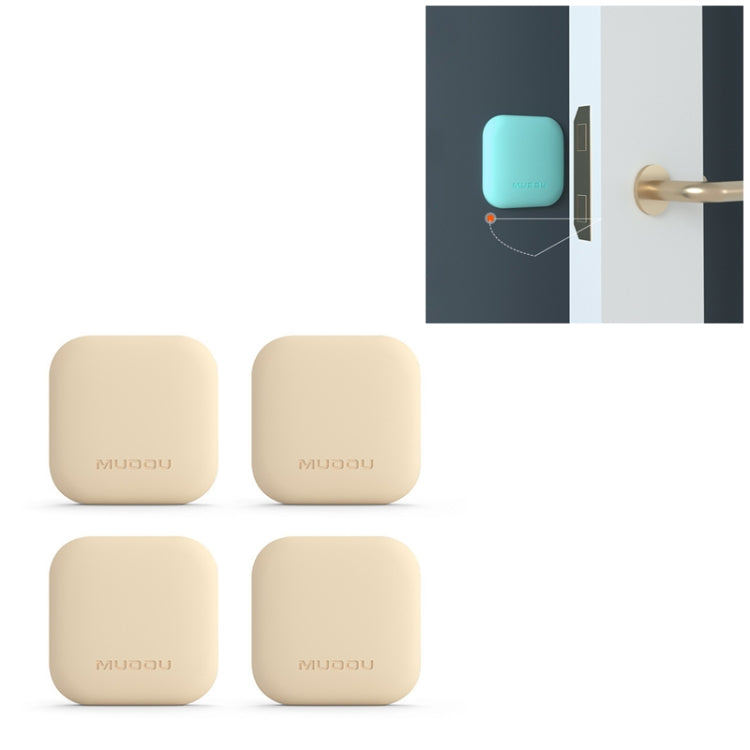 4 PCS MUDDU Silicone Protective Pad Collision-Proof Wall Stickers — view 8
