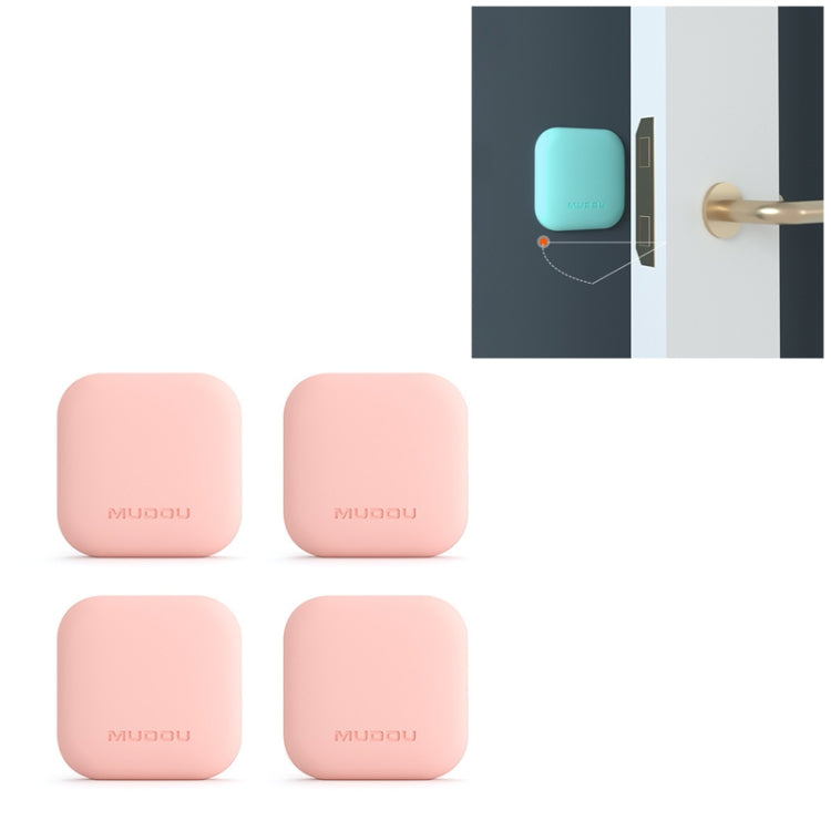 4 PCS MUDDU Silicone Protective Pad Collision-Proof Wall Stickers — view 10