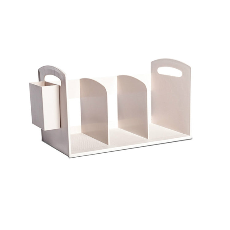 Simple Iron Bookshelf Student Desk Book Storage Rack — view 7