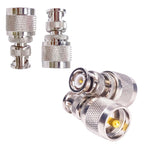 PL259 BNC Male To UHF Male Straight RF Coax Adapter Convertor — view 4