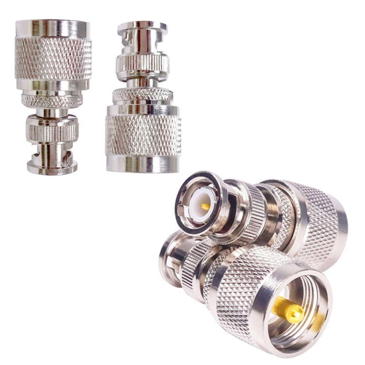 PL259 BNC Male To UHF Male Straight RF Coax Adapter Convertor — view 4