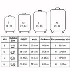 Travel Luggage Cover Suitcase Dustproof Scratch-proof Protection Elastic Sleeve — XL Size 29 to 32 inch