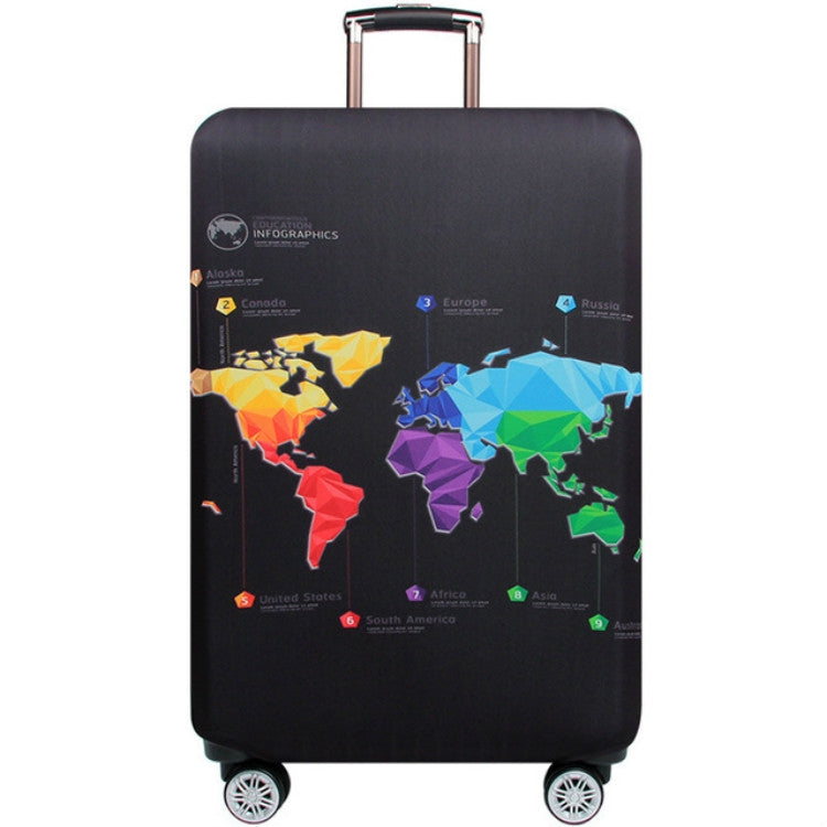 Travel Luggage Cover Suitcase Dustproof Scratch-proof Protection Elastic Sleeve — view 9