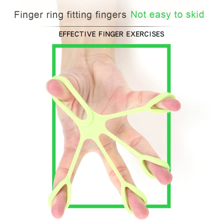 Silicone Finger Trainer Device Fan-shaped Pull Ring