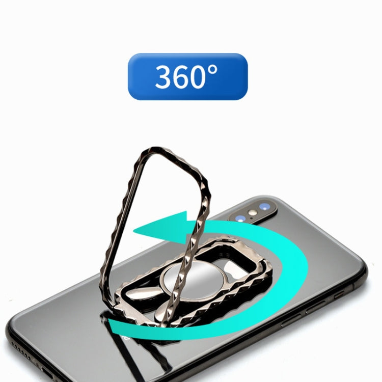 Metal Car Mobile Phone Folding Bracket Ring Buckle Paste Bracket, Style: