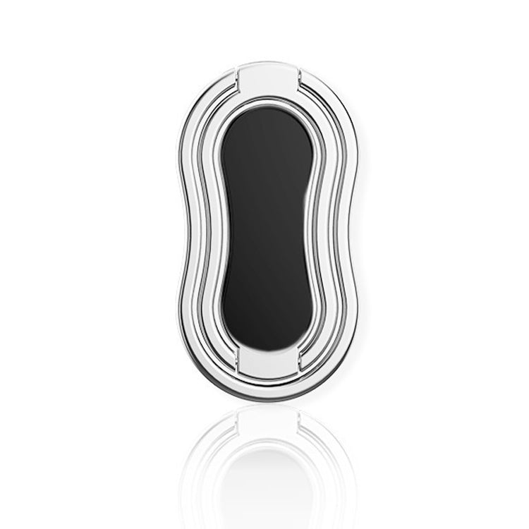 Metal Car Mobile Phone Folding Bracket Ring Buckle Paste Bracket, Style: