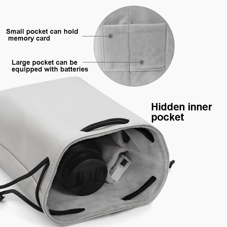 Baona Camera Bag Lens Drawstring Pouch