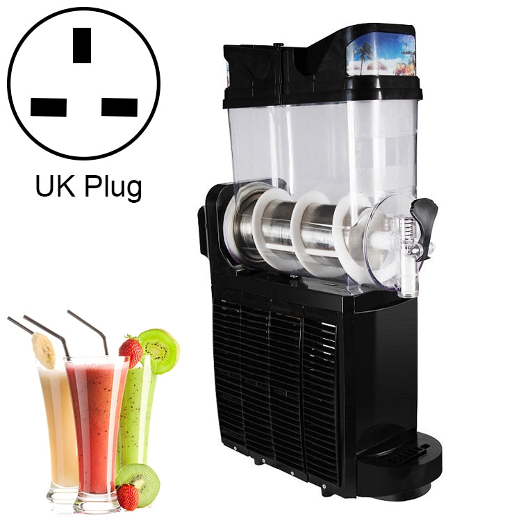 Single Cylinder Snow Melting Machine Large Capacity Smoothie Machine Milk Tea Shop Desktop Slush Fruit Juice Machine — view 9