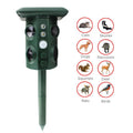 Outdoor Solar Animal Repeller Ultrasonic Vibration Multi-functional Snake Repeller