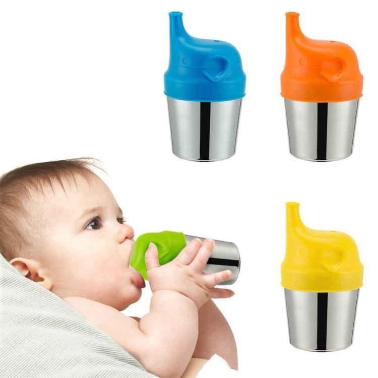 Food Grade Silicone Soft Bottle Cap Straw Accessories Elephant Spill Proof Leak Proof Bottle Cap