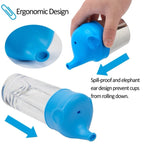 Food Grade Silicone Soft Bottle Cap Straw Accessories Elephant Spill Proof Leak Proof Bottle Cap