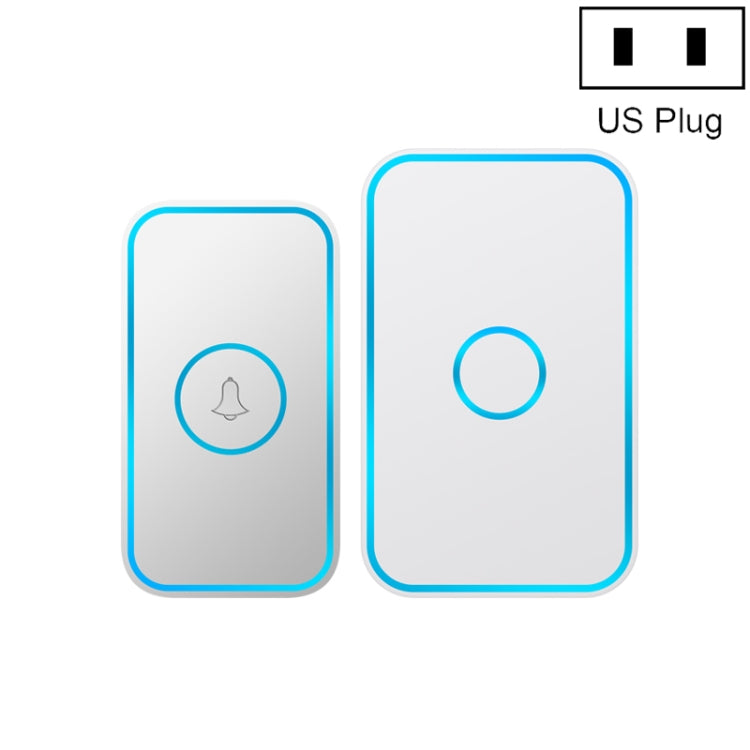 CACAZI A78 Long-Distance Wireless Doorbell Intelligent Remote Control Electronic Doorbell