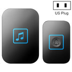CACAZI A86 Electronic Music Remote Control Doorbell One For One AC Wireless Doorbell