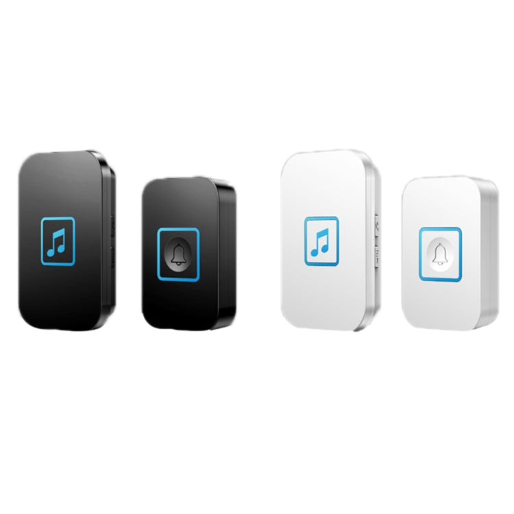 CACAZI A86 Electronic Music Remote Control Doorbell One For One AC Wireless Doorbell