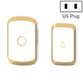 CACAZI A20 Smart Home Wireless Doorbell Digital Music Remote Control Waterproof Doorbell