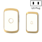 CACAZI A20 Smart Home Wireless Doorbell Digital Music Remote Control Waterproof Doorbell