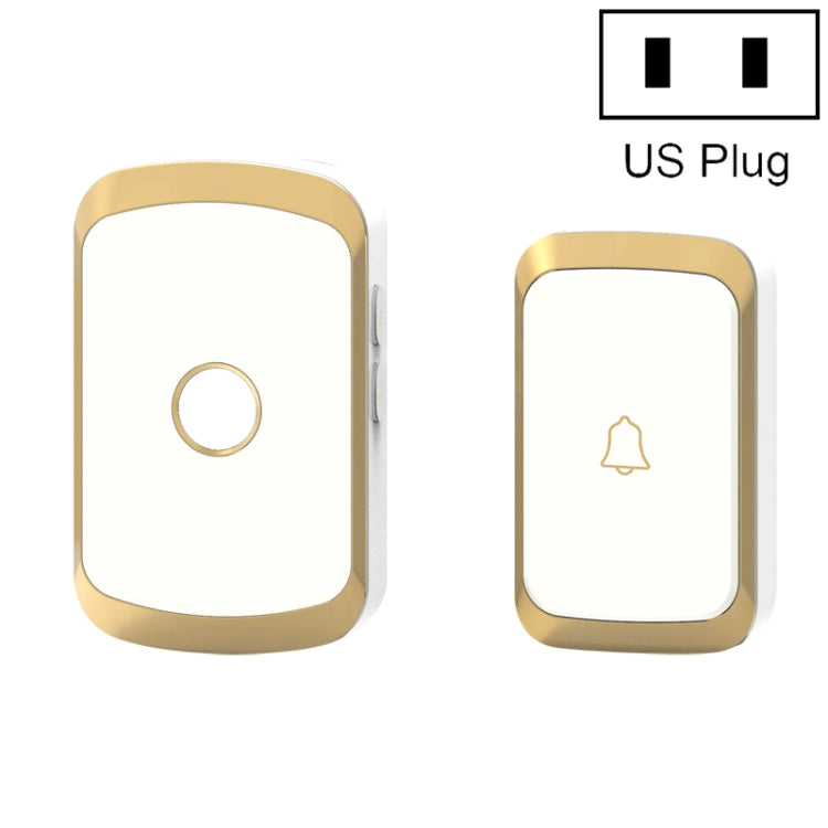 CACAZI A20 Smart Home Wireless Doorbell Digital Music Remote Control Waterproof Doorbell