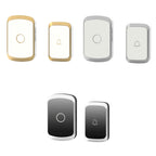 CACAZI A20 Smart Home Wireless Doorbell Digital Music Remote Control Waterproof Doorbell