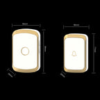 CACAZI A20 Smart Home Wireless Doorbell Digital Music Remote Control Waterproof Doorbell