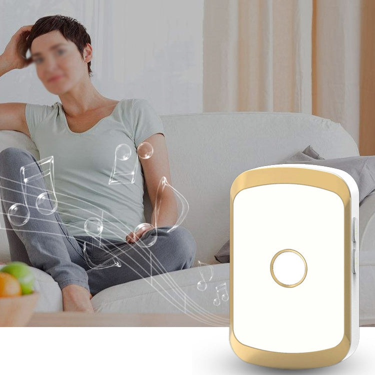 CACAZI A20 Smart Home Wireless Doorbell Digital Music Remote Control Waterproof Doorbell