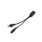 15 PCS POE Split Line Network Camera Power Splitter RJ45 Network Port Power Supply
