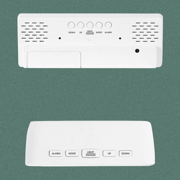 Battery Plug-In Dual-Purpose LED Clock Bedside Alarm Clock