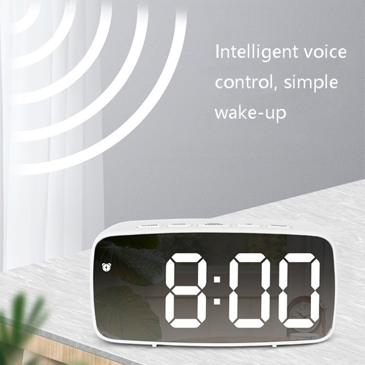 Battery Plug-In Dual-Purpose LED Clock Bedside Alarm Clock