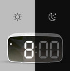 Battery Plug-In Dual-Purpose LED Clock Bedside Alarm Clock