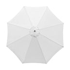 Polyester Parasol Replacement Cloth Round Garden Umbrella Cover
