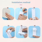 Universal Toothbrush Holder Bathroom Storage Rack — view 9