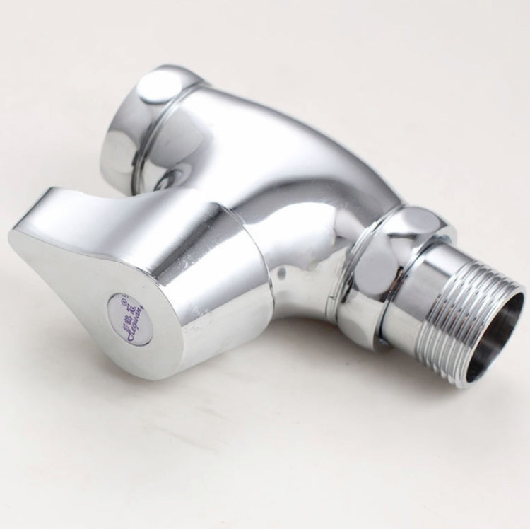 Copper Body Quick Opening Flush Valve Squatting Toilet Flush Valve — Large Body 1 Inch
