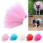 Summer Pet Dress Up Half-length Mesh Skirt — M