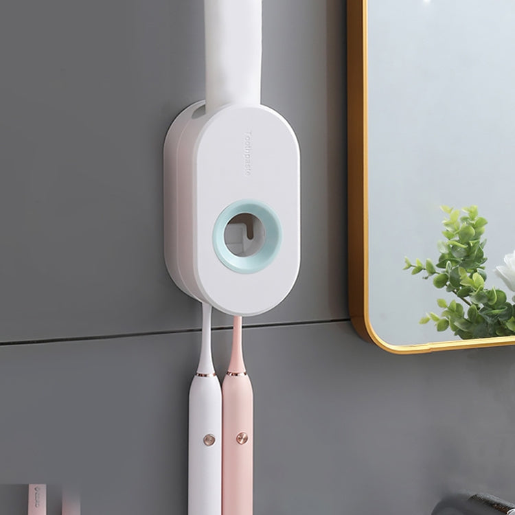 Paste Type Automatic Toothpaste Squeezer Set Wall-mounted Toothpaste Toothbrush Rack