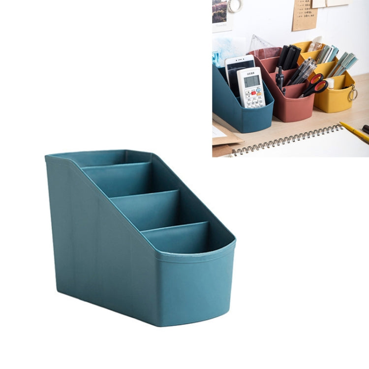 Home Office Plastic Storage Box Desktop Student Stationery Rack Cosmetic Box — view 10