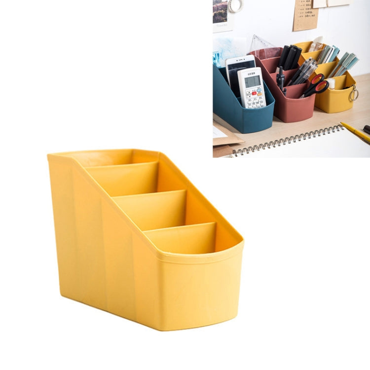 Home Office Plastic Storage Box Desktop Student Stationery Rack Cosmetic Box — view 11