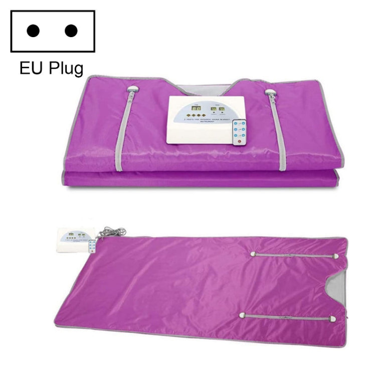 Infrared Far-ray Sweat Steaming Zipper Space Blanket Household Whole Body Dehumidifier — EU Plug