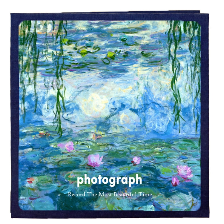 Art Retro DIY Pasted Film Photo Album Family Couple Commemorative Large-Capacity Album — 16 inch Vétheuil